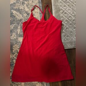 Outdoor Voices Vibrant Red Dress